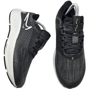 Nike Zoom Pegasus 38 Shield Black Platinum Womens 8 Running Shoes Sneakers